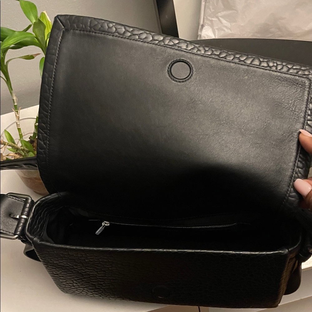 Alexander Wang Black Ricco Medium Flap Bag - Picture 7 of 8